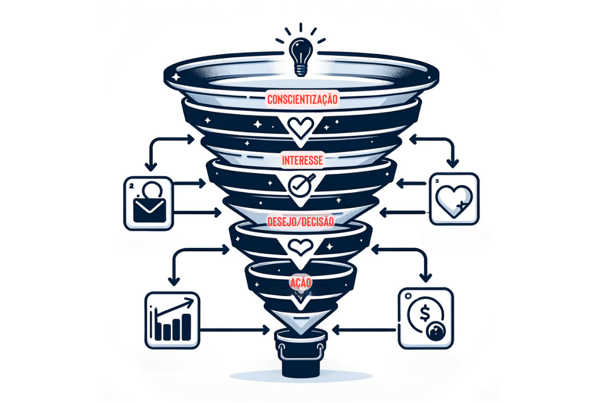 Etapas do Funil de Vendas