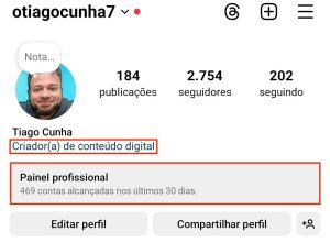 métricas do Instagram