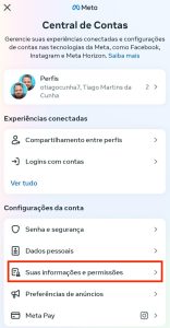 recuperar mensagens apagadas do Instagram