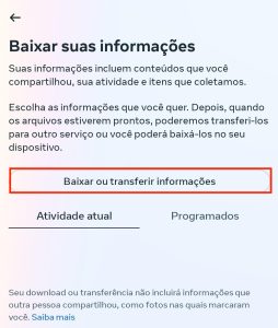 recuperar mensagens apagadas do Instagram