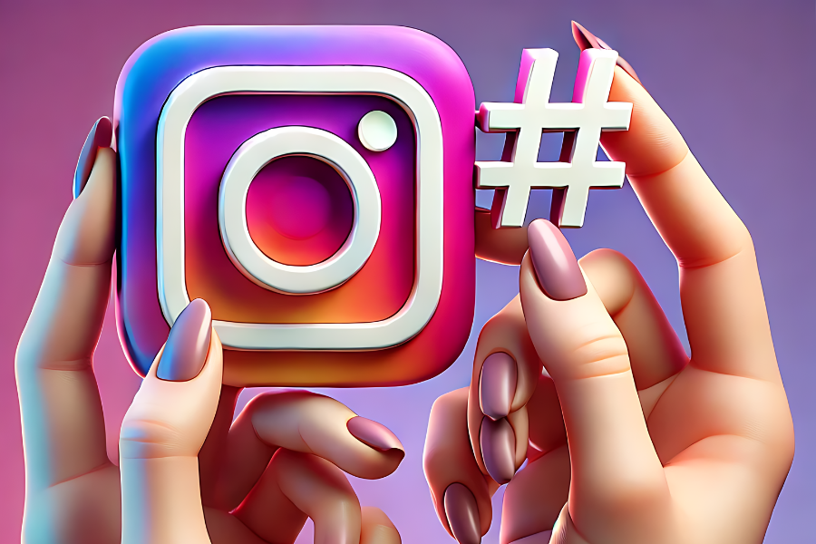 Hashtags no Instagram